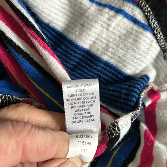 Spense Large Striped Long Dress - Picture 8 of 8